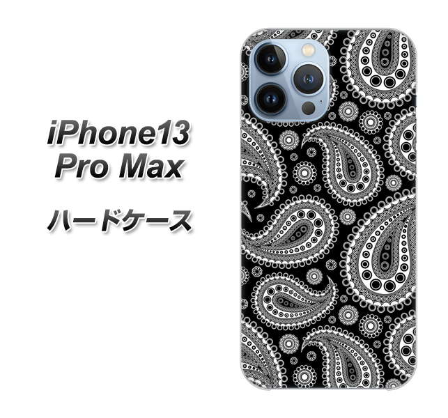 iPhone13 Pro Max 高画質仕上げ 背面印刷 ハードケース【421 ベイズリー】