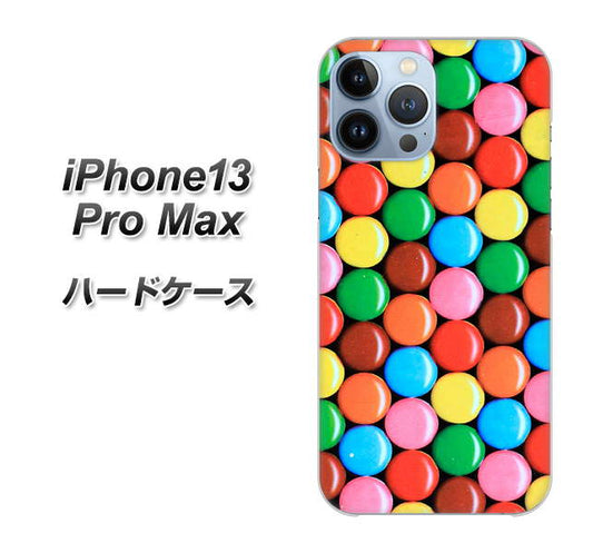 iPhone13 Pro Max 高画質仕上げ 背面印刷 ハードケース【448 マーブルチョコ】