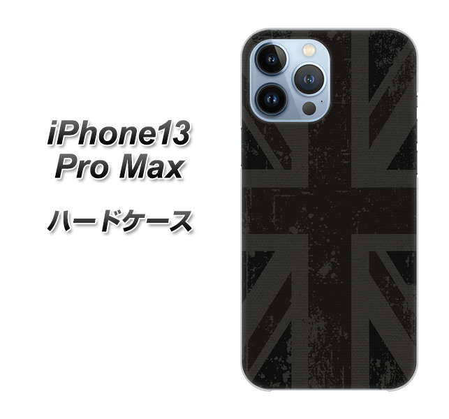 iPhone13 Pro Max 高画質仕上げ 背面印刷 ハードケース【505 ユニオンジャック ダーク】