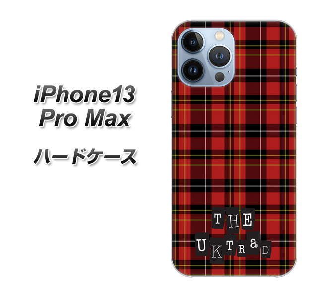 iPhone13 Pro Max 高画質仕上げ 背面印刷 ハードケース【547 THEチェック】