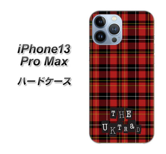 iPhone13 Pro Max 高画質仕上げ 背面印刷 ハードケース【547 THEチェック】