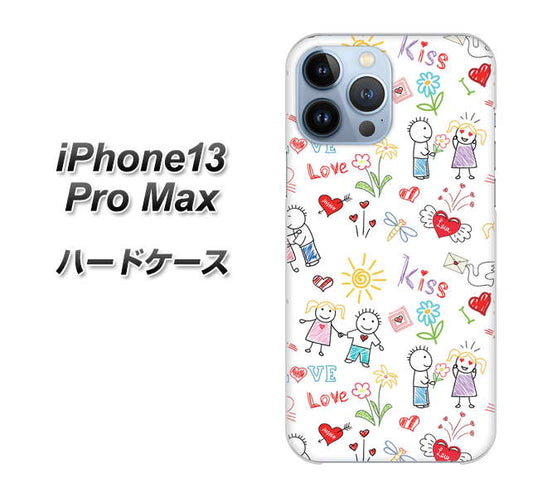 iPhone13 Pro Max 高画質仕上げ 背面印刷 ハードケース【710 カップル】