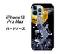 iPhone13 Pro Max 高画質仕上げ 背面印刷 ハードケース【1030 月と鯉】