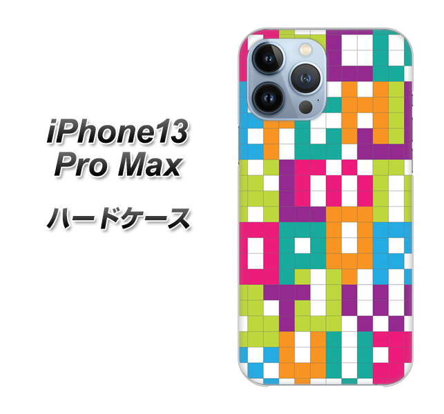 iPhone13 Pro Max 高画質仕上げ 背面印刷 ハードケース【IB916  ブロックアルファベット】