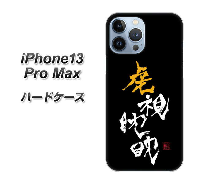 iPhone13 Pro Max 高画質仕上げ 背面印刷 ハードケース【OE803 虎視眈々】