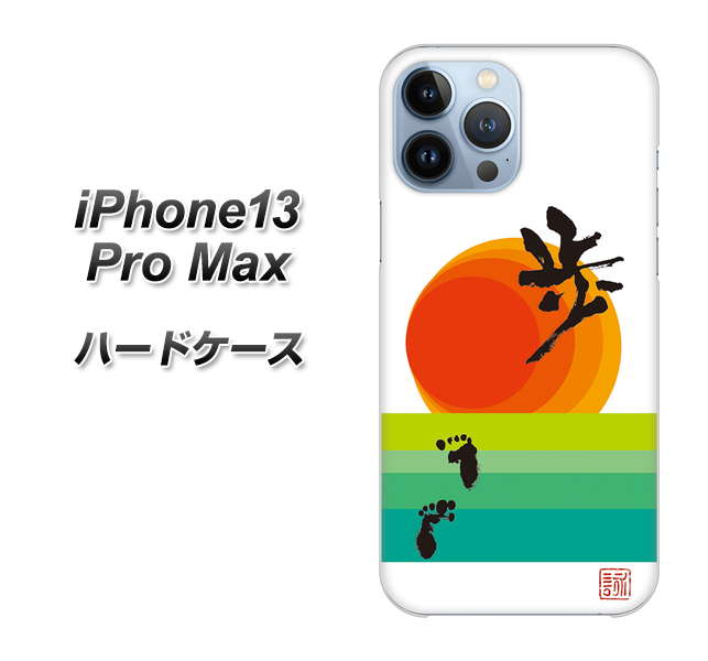 iPhone13 Pro Max 高画質仕上げ 背面印刷 ハードケース【OE809 歩ム】