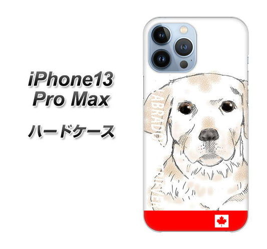 iPhone13 Pro Max 高画質仕上げ 背面印刷 ハードケース【YD821 ラブラドールレトリバー02】