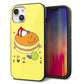 iPhone14 強化ガラス＆TPUスマホケース ガラプリ【MA901 パンケーキ】