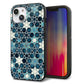 iPhone14 強化ガラス＆TPUスマホケース ガラプリ【MA955 パターン柄 C】