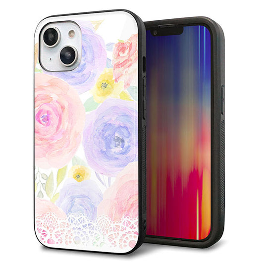 iPhone14 強化ガラス＆TPUスマホケース ガラプリ【SC947 ドゥ・パフューム５】