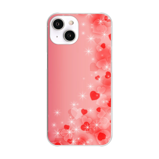 iPhone14 高画質仕上げ 背面印刷 ハードケース 【003 ハート色の夢】