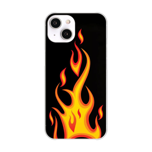 iPhone14 高画質仕上げ 背面印刷 ハードケース 【010 ファイヤー】
