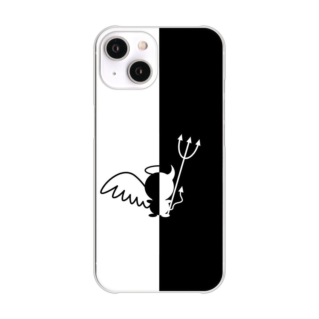 iPhone14 高画質仕上げ 背面印刷 ハードケース 【027 ハーフデビット】