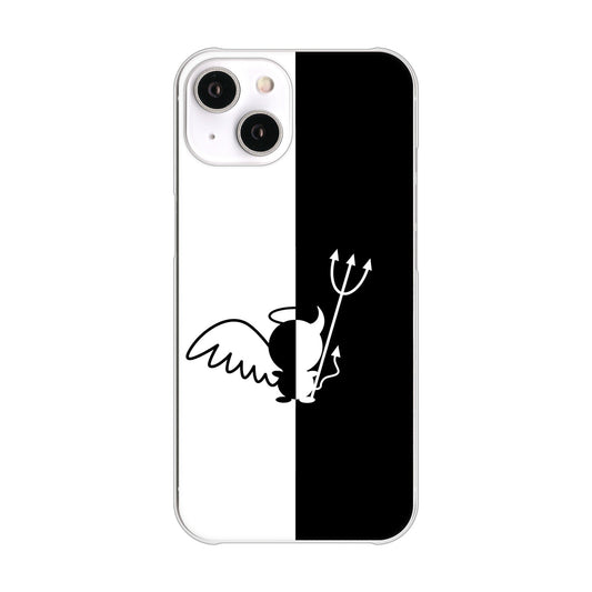 iPhone14 高画質仕上げ 背面印刷 ハードケース 【027 ハーフデビット】