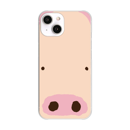 iPhone14 高画質仕上げ 背面印刷 ハードケース ドアップアニマル