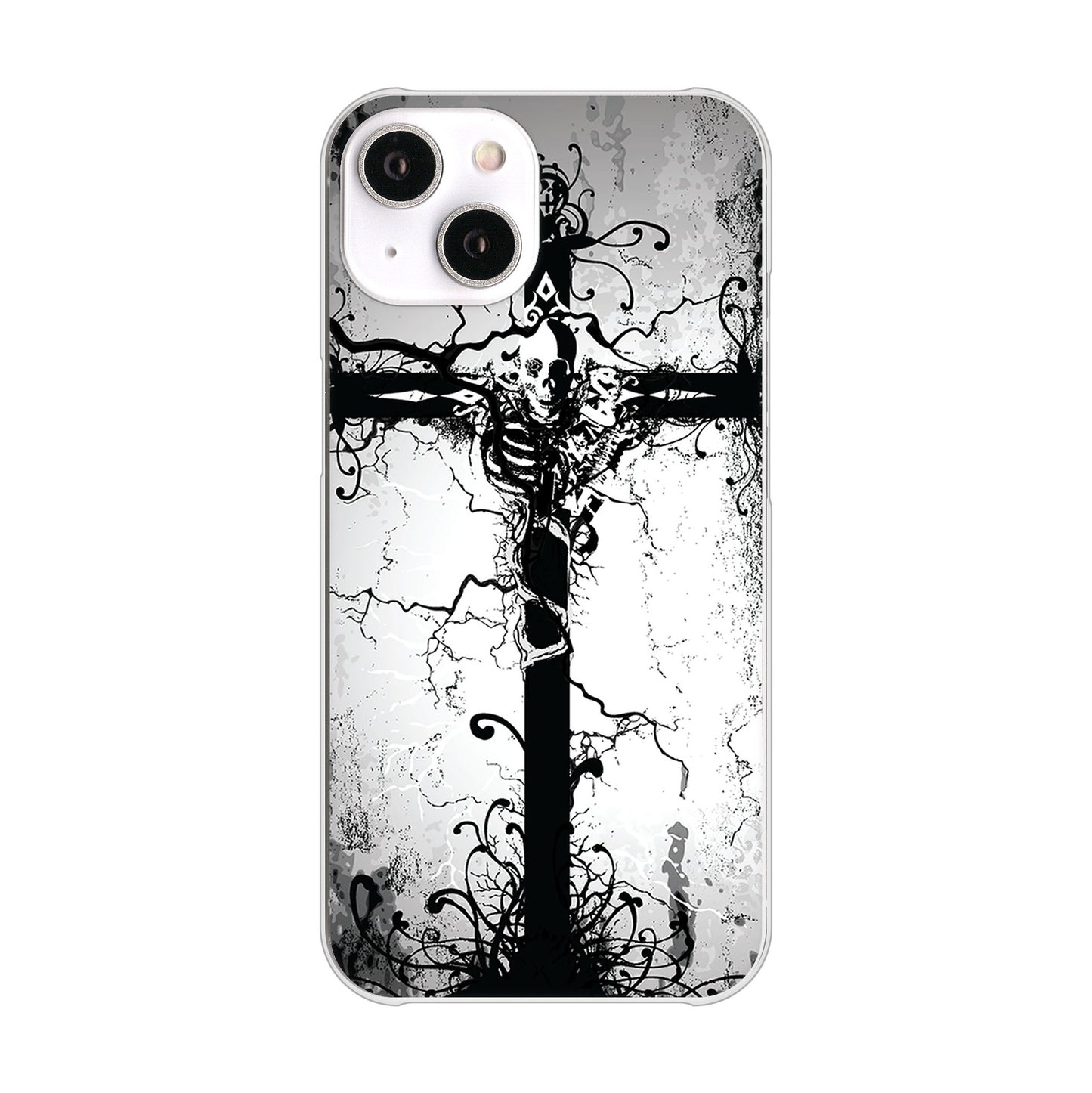 iPhone14 高画質仕上げ 背面印刷 ハードケース 【432 張付の骸】