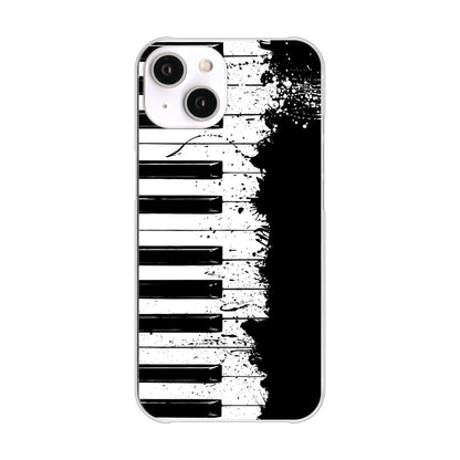 iPhone14 高画質仕上げ 背面印刷 ハードケース ピアノ