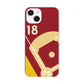 iPhone14 高画質仕上げ 背面印刷 ハードケース baseball