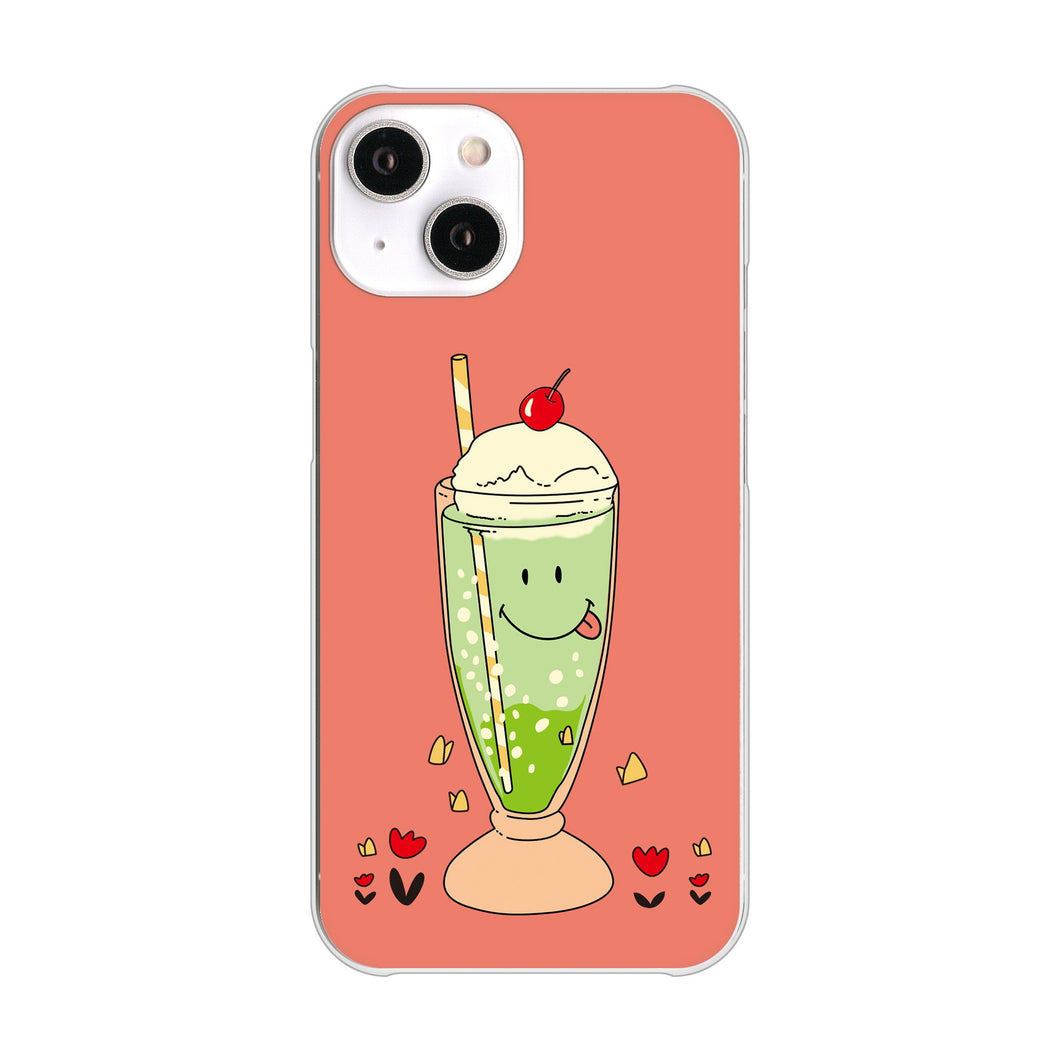 iPhone14 高画質仕上げ 背面印刷 ハードケース スイーツイラスト