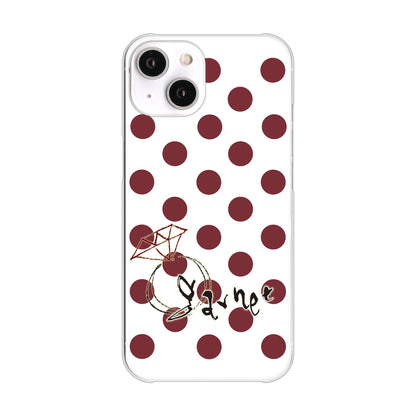 iPhone14 高画質仕上げ 背面印刷 ハードケース 大野詠舟 誕生石