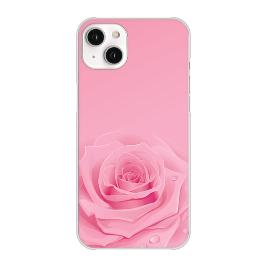 iPhone14 Plus 高画質仕上げ 背面印刷 ハードケース【401 ピンクのバラ】
