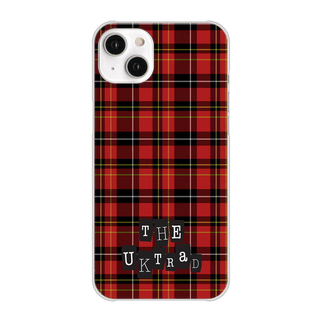 iPhone14 Plus 高画質仕上げ 背面印刷 ハードケース【547 THEチェック】