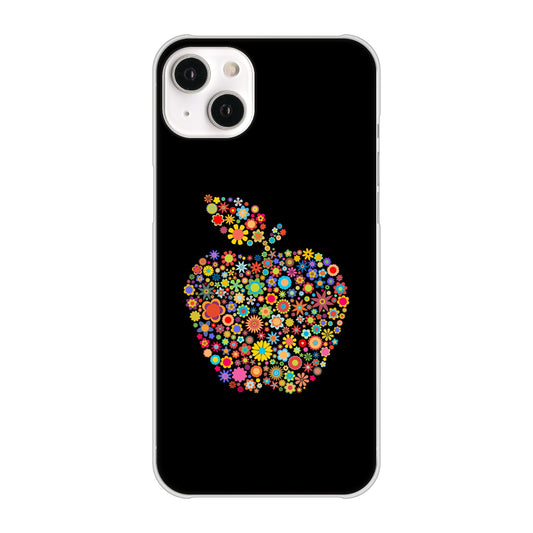 iPhone14 Plus 高画質仕上げ 背面印刷 ハードケース【1195 カラフルアップル】