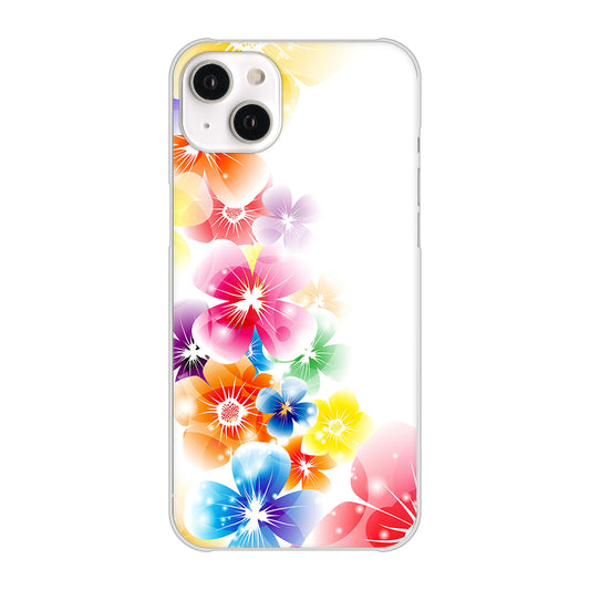 iPhone14 Plus 高画質仕上げ 背面印刷 ハードケース【1209 光と花】