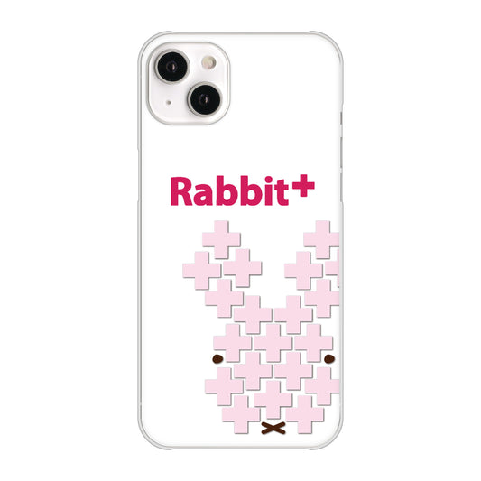 iPhone14 Plus 高画質仕上げ 背面印刷 ハードケース【IA802 Rabbit＋】