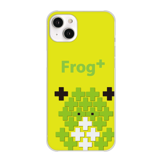iPhone14 Plus 高画質仕上げ 背面印刷 ハードケース【IA806 Frog＋】
