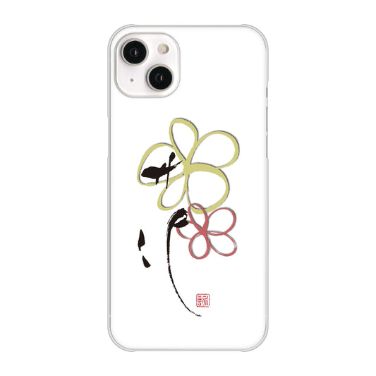 iPhone14 Plus 高画質仕上げ 背面印刷 ハードケース【OE800 flower】