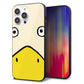 iPhone14 Pro Max 強化ガラス＆TPUスマホケース ガラプリ【347 あひる】