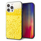 iPhone14 Pro Max 強化ガラス＆TPUスマホケース ガラプリ【450 生ビール】