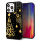 iPhone14 Pro Max 強化ガラス＆TPUスマホケース ガラプリ【721 その他のカラークリスマスツリー】