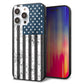 iPhone14 Pro Max 強化ガラス＆TPUスマホケース ガラプリ【EK864 アメリカンフラッグビンテージ】