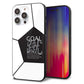 iPhone14 Pro Max 強化ガラス＆TPUスマホケース ガラプリ【IB921 サッカーボール】