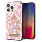 iPhone14 Pro Max 強化ガラス＆TPUスマホケース ガラプリ【KM882 鳥かご】