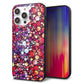 iPhone14 Pro Max 強化ガラス＆TPUスマホケース ガラプリ【MA954 パターン柄 B】