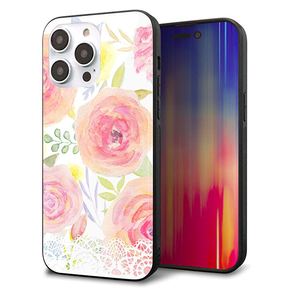 iPhone14 Pro Max 強化ガラス＆TPUスマホケース ガラプリ【SC945 ドゥ・パフューム３】