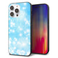 iPhone14 Pro Max 強化ガラス＆TPUスマホケース ガラプリ【YJ289 デザインブルー】