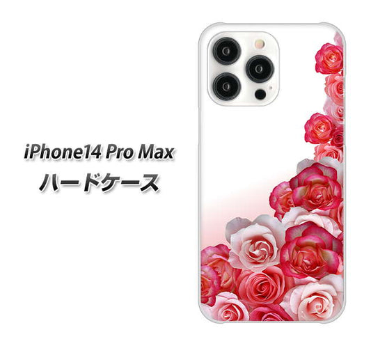 iPhone14 Pro Max 高画質仕上げ 背面印刷 ハードケース【299 薔薇の壁】