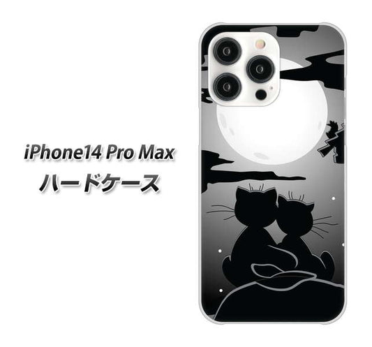 iPhone14 Pro Max 高画質仕上げ 背面印刷 ハードケース【342 月夜の二人】