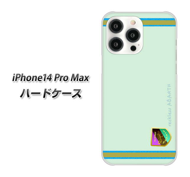 iPhone14 Pro Max 高画質仕上げ 背面印刷 ハードケース【YC938 アバルト09】