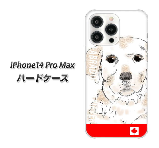 iPhone14 Pro Max 高画質仕上げ 背面印刷 ハードケース【YD821 ラブラドールレトリバー02】