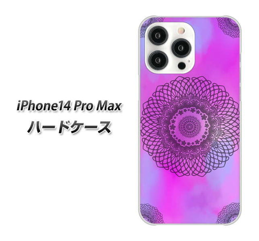 iPhone14 Pro Max 高画質仕上げ 背面印刷 ハードケース【YJ344 レース】