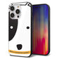 iPhone14 Pro 強化ガラス＆TPUスマホケース ガラプリ【IA800 わんこ】