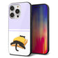 iPhone14 Pro 強化ガラス＆TPUスマホケース ガラプリ【KM962 チーズ】