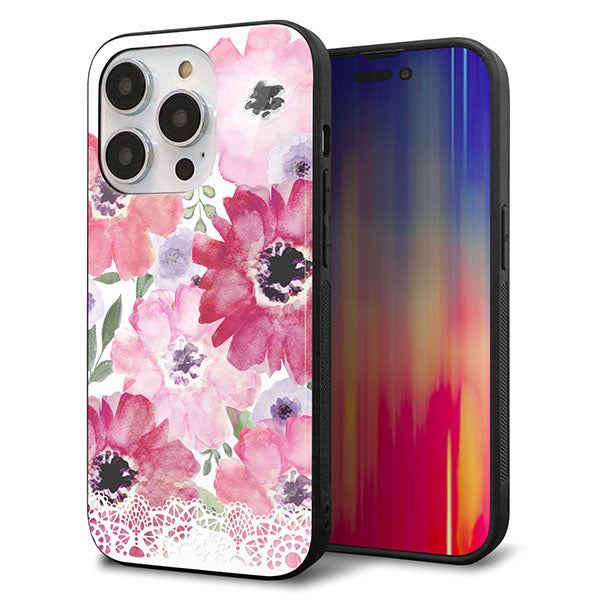 iPhone14 Pro 強化ガラス＆TPUスマホケース ガラプリ【SC943 ドゥ・パフューム１】