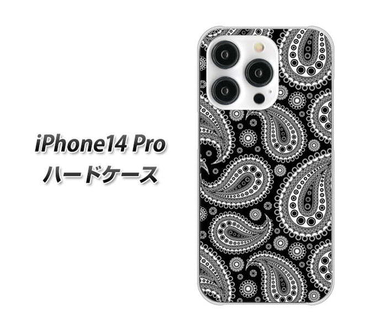 iPhone14 Pro 高画質仕上げ 背面印刷 ハードケース【421 ベイズリー】