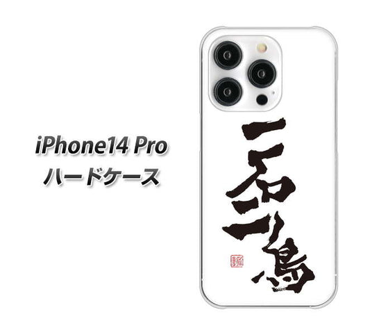 iPhone14 Pro 高画質仕上げ 背面印刷 ハードケース【OE844 一石二鳥】